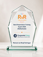 Corporate Vision Best Presentation Training Expert 2025 - Reinoud van Rooij
